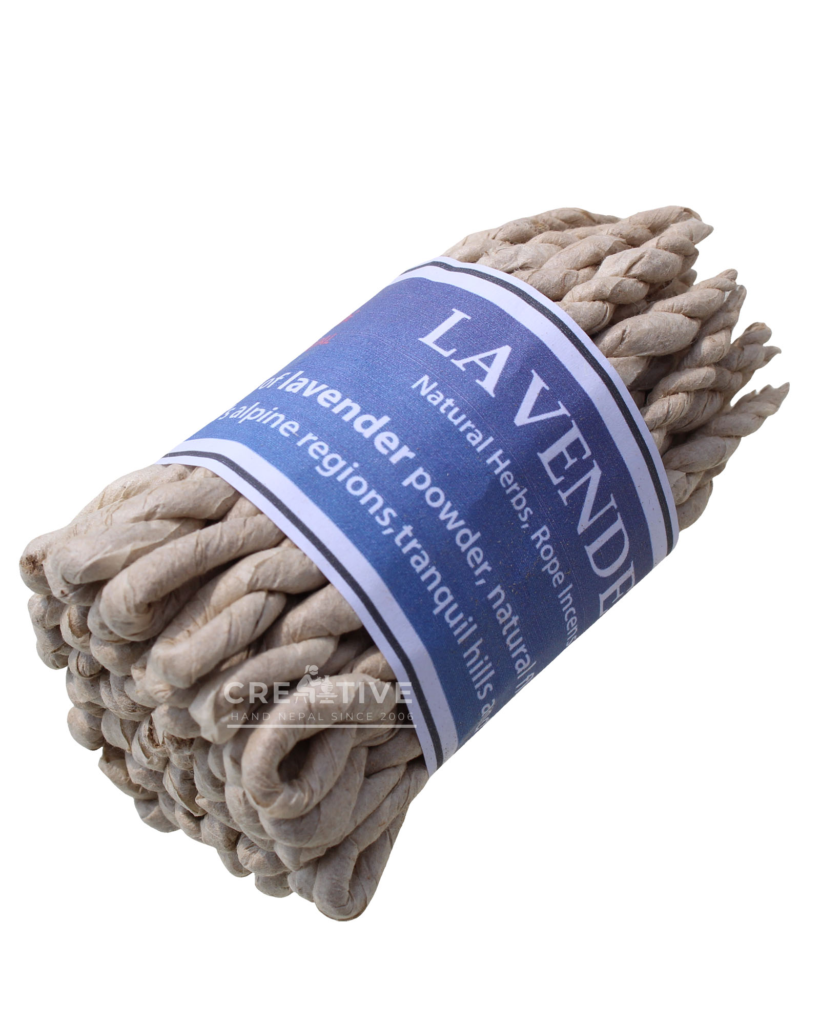 Lavander Rope Lavender Rope Incense – Handmade Himalayan Herbal Blend for Relaxation ...